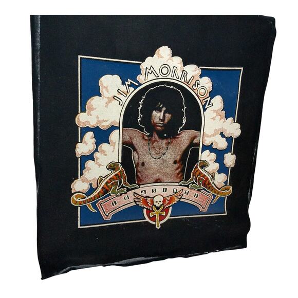 Vintage Jim Morrison The Doors 1943-1971 Fabric T Shirt Poster - Picture 7 of 9